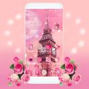 London Big Ben Theme (pink) / Samsung Huawei Moto APK