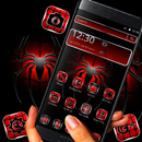Dark Red Black Spider Launcher Theme 🕷️ APK