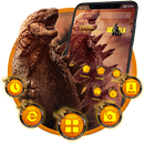 Godzilla Wallpaper lock screen theme APK