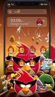 Angry Cute Bird Launcher Affiche