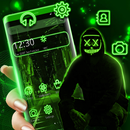 Neon Mask Cool Man Theme APK