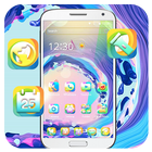霓虹炫彩精品手機主題，七彩icon 圖標
