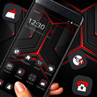 Red and Black Business Launcher Theme 💝 icône