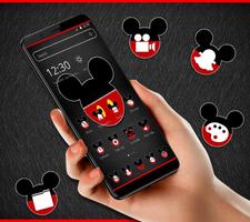 Cute Red Micky and Minnie Mouse Theme💝 capture d'écran 2