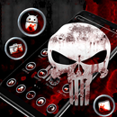 Red Black Devil Skull Blood Theme 💀 APK