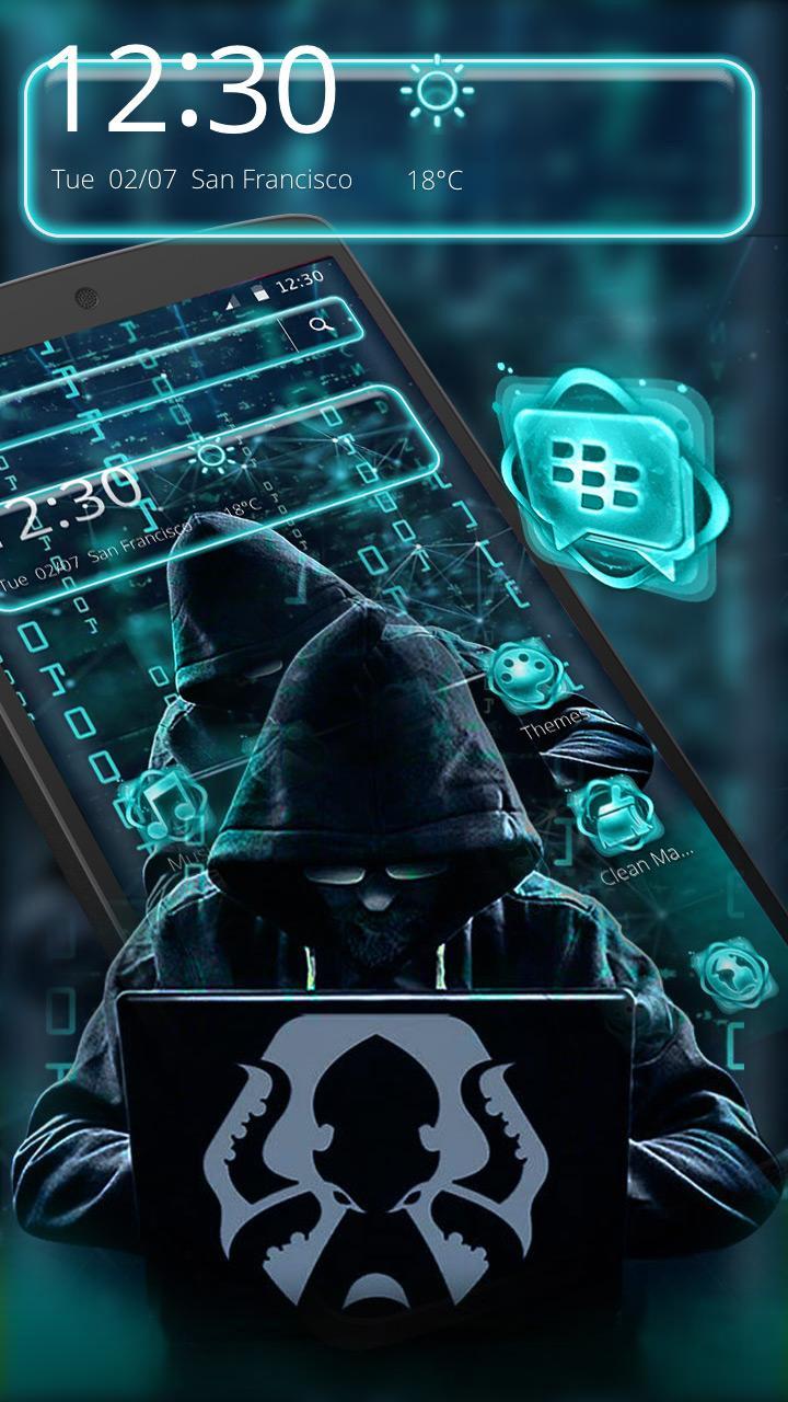 Cool Neon Hacker Theme pour Android - TÃ©lÃ©chargez l'APK - 