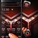 Red Black Neon Dark Theme 💖 APK