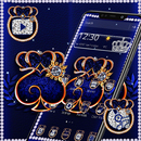 Blue Shiny Diamond Launcher Theme 👑 APK