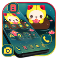 Cute Cartoon Cat Theme