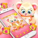 Cute Honey Teddy Launcher Theme 🧸 APK
