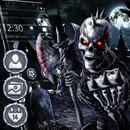 Black Devil Death Skull Theme APK