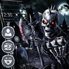 Black Devil Death Skull Theme icône