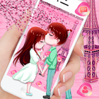 Love Couple Water Drop Theme 💑 icon