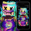 Colorful Graffiti DJ Marshmello Theme