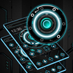 Technology Blue Neon Launcher Theme 🌌