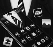 Simple Dark Black Business Classic Theme 💝 gönderen