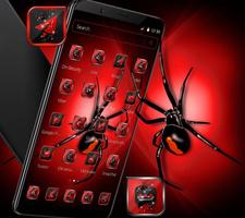 Red Dark Black Spider Launcher Theme 🕷️🕸️ স্ক্রিনশট 3