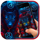 Neon Tiger Black Theme 🐯 APK