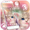 Cute Pink Cat Kitty Wallpaper Theme 😻