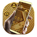 Golden Metal Shine Theme