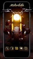 Sports Motorbike Theme الملصق