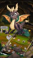 Stone age Dragon Theme imagem de tela 1