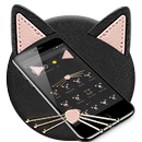 Black Leather Kitty Theme-APK