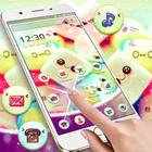 Marshmallow Candy Cartoon Icon Pack Theme 🍭 simgesi