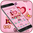 Kitty Princess Pink Butterfly theme