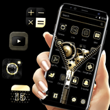 Golden Black Brown Technology Theme ⚙️ simgesi