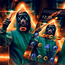 Fireworks Led Mask Anonymous Theme APK