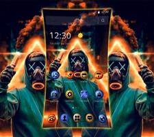 Fireworks Led Mask Anonymous Theme screenshot 3