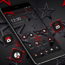 Dark Red and Black HD Launcher Theme 🌹 APK