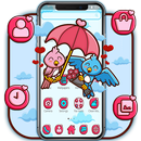 Love Birds Couple Theme APK