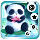 Flower Panda Theme APK
