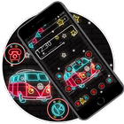 Neon Light Speed Launcher Theme 💖✨ icône