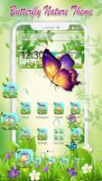Butterfly Nature Theme Cartaz