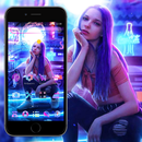 Fancy Neon Trendy Sexy Girl Launcher Theme APK