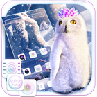 Crystal Isles Snowy Owl Theme icône
