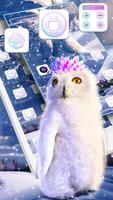 Crystal Isles Snowy Owl Theme capture d'écran 1