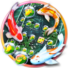 Colorful Koi Fish Bubble Theme icône
