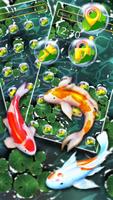 Colorful Koi Fish Bubble Theme capture d'écran 2