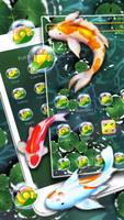 Colorful Koi Fish Bubble Theme capture d'écran 3