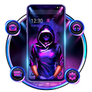 Neon Mask Men Theme APK