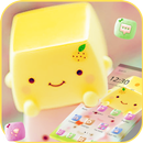 Cute Sweet Marshmallow Theme APK