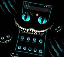 Dark Evil Smile Cat Theme screenshot 1
