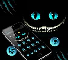 Dark Evil Smile Cat Theme screenshot 3