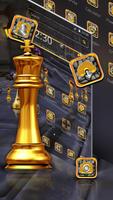 Gold Chess King Theme постер