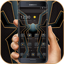Special Gold Black Spider Theme aplikacja