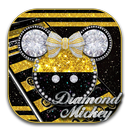 Golden Glitter Diamond Mickey Theme APK